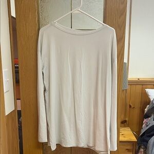 lululemon athletica Cream Long Sleeve Top